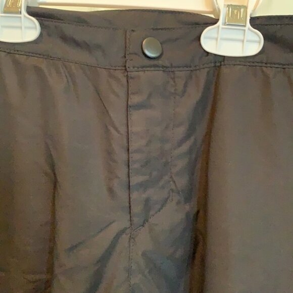 Athletic Works Wind Breaker Pants Lined Size Small Petite 4/6 Black - Picture 9 of 12
